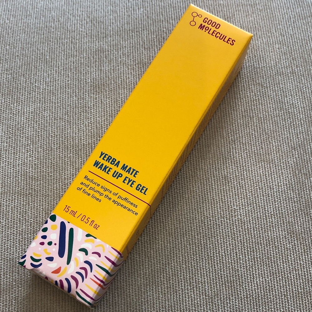 Good Molecules Yerba Mate Wake Up Eye Gel - Yellow